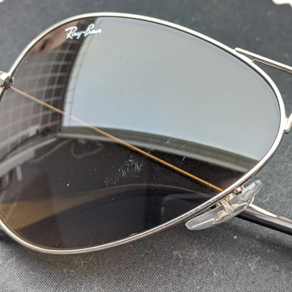 🕶️Made in Italy! Ray-Ban RB3025 Polarized Sunglasses 58/14 135 | ALD328🕶️